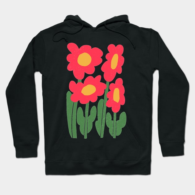 Flowers IV Hoodie by Radian's Art